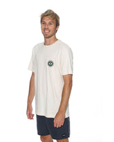 SUN SPIRAL TEE - Stone - Rip Curl